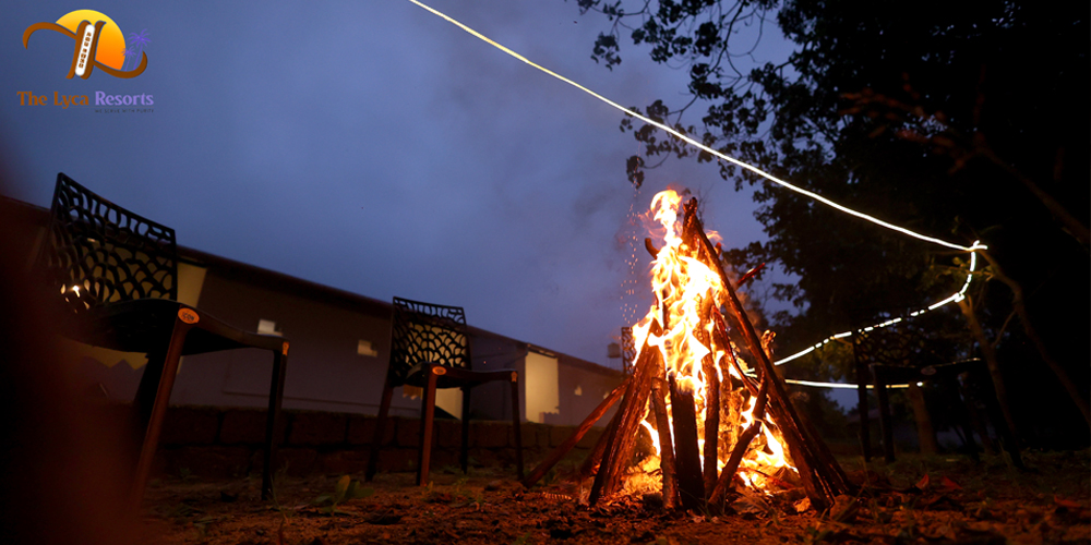 CAMP FIRE WITH MUSIC